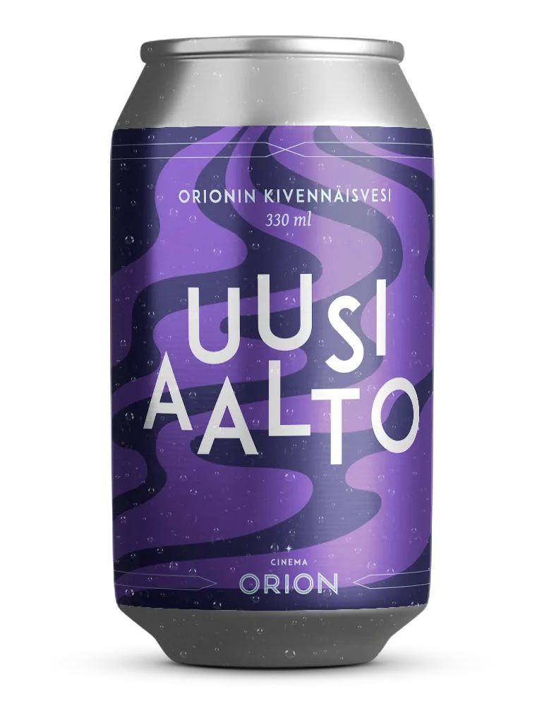 Cinema Orion: a drink with the customer's own label