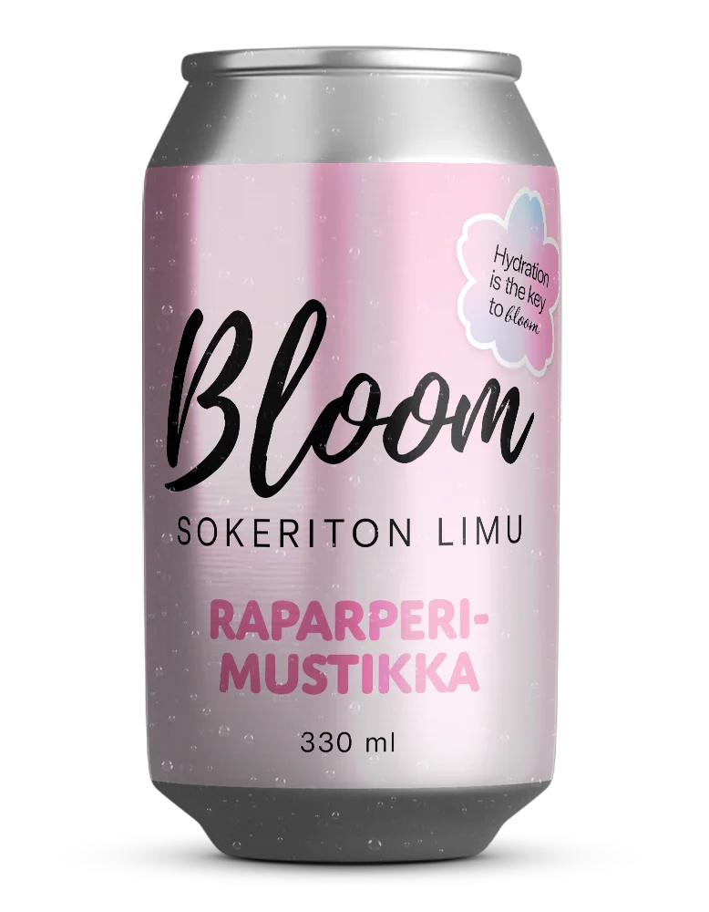 Bloom By Johanna: asiakkaan omalla etiketillä brändätty juoma